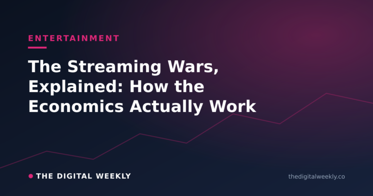The Streaming Wars, Explained: How the Economics Actually Work — The Digital Weekly